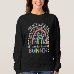 Sudadera Me Encargo De La Enfermera Pediátrica De Los Bunni