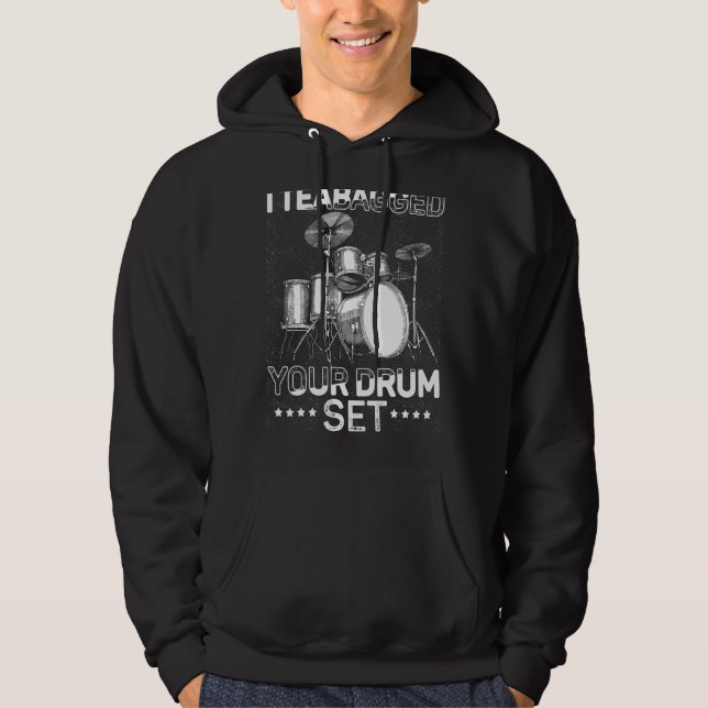 Sudadera Me Enfrenté A Tu Drum Se Funny Dice Sarcástico (Anverso)