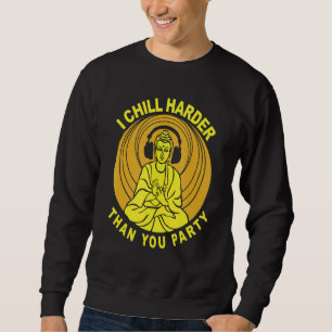 Sudadera Me Enfrento Más Que Tu Fiesta Buda Vestido
