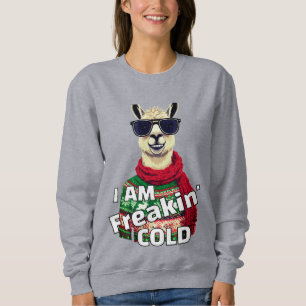 Sudadera Me estoy haciendo una llama graciosa fría