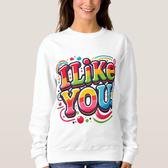 Sudadera Me Gusta (Anverso)