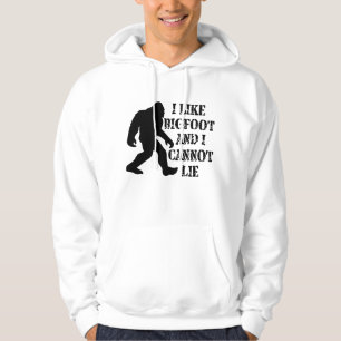 Sudadera Me gusta Bigfoot y no puedo mentir