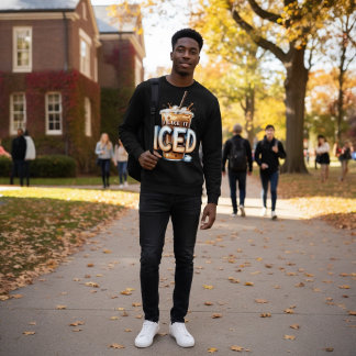 SUDADERA ME GUSTA CON HIELO 3D