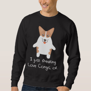 Sudadera Me Gusta El Amor Corgis Ok Corgi 808