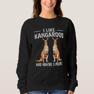 Sudadera Me Gusta El Kangaroos Y Tal Vez 3 Personas Citas E
