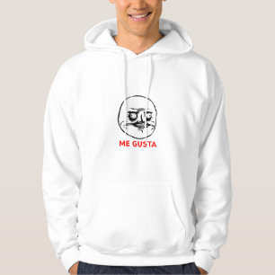Sudadera Me Gusta Face con el texto