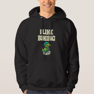 Sudadera Me Gusta La Bicicleta Bicicleta BMX Dinosaur Bicic