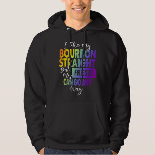 Sudadera Me Gusta Mi Bourbon Lgbt Orgullo Gay Lesbian
