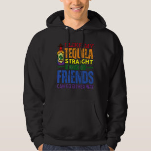 Sudadera Me Gusta Mi Tequila Directamente Pero Mis Amigos P