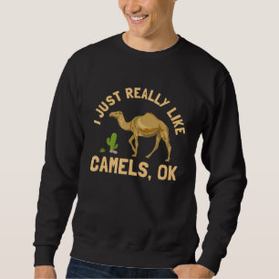 Sudadera Me Gusta Mucho Camellos Ok Dese De Animales En El