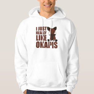 Sudadera Me gusta mucho el Okapi tan lindo