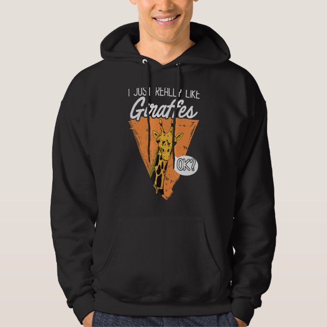 Sudadera Me Gusta Mucho La Girafra. (Anverso)