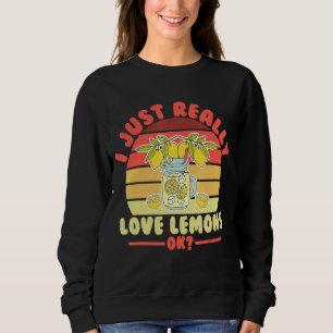 Sudadera Me Gusta Mucho Lemons Ok Juice Stand Lemonade