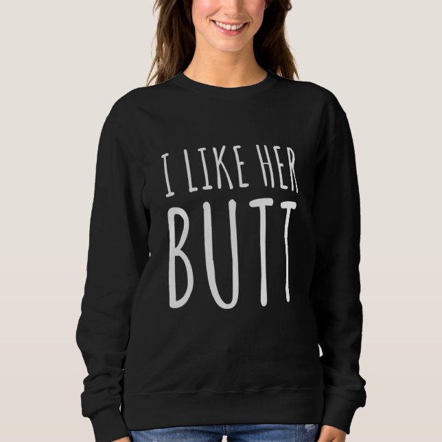 Sudadera Me Gusta Su Barba Me Gusta Su Pareja De Cabecera C (Anverso)