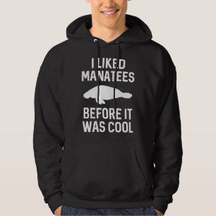 Sudadera Me gustaban los manatíes