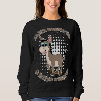 Sudadera Me Gustan Los Burros Y Tal Vez Como 3 Personas De 