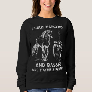 Sudadera Me Gustan Los Caballos Y Tal Vez 3 Personas En Cab