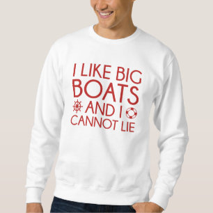 Sudadera Me Gustan Los Grandes Barcos