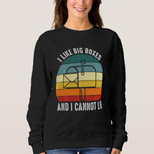 Sudadera Me Gustan Los Grandes Cajas Y No Puedo Mentir Como