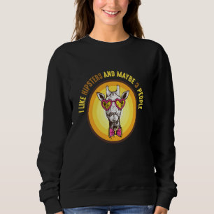 Sudadera Me Gustan Los Hipsters Y Quizás 3 Personas Y La Di