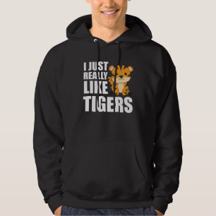 Sudadera Me gustan mucho los tigres - Animales de zoológico