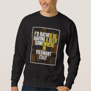 Sudadera Me gustaría estar tomando una cerveza en algún lug