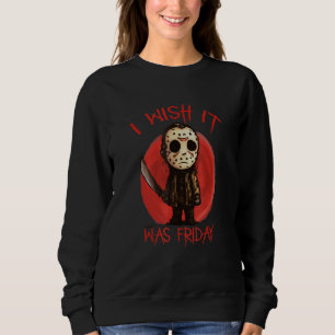Sudadera Me Gustaría Que Fuera Viernes Horror Serie Hallowe