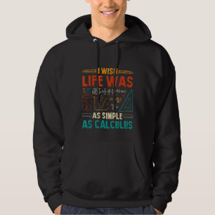Sudadera Me Gustaría Que La Vida Fuera Tan Simple Como El C