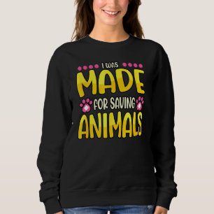 Sudadera Me Hicieron Para Salvar Animales El Médica Del Zoo