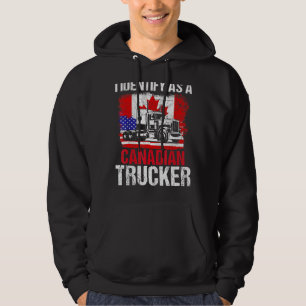 Sudadera Me Identifico Como Camionero Canadiense Apoyo A La