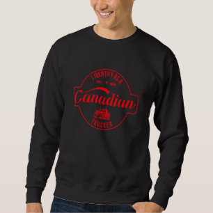 Sudadera Me Identifico Como Convoy De Libertad De Camionero