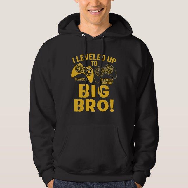 Sudadera Me Levanté A Big Bro (Anverso)