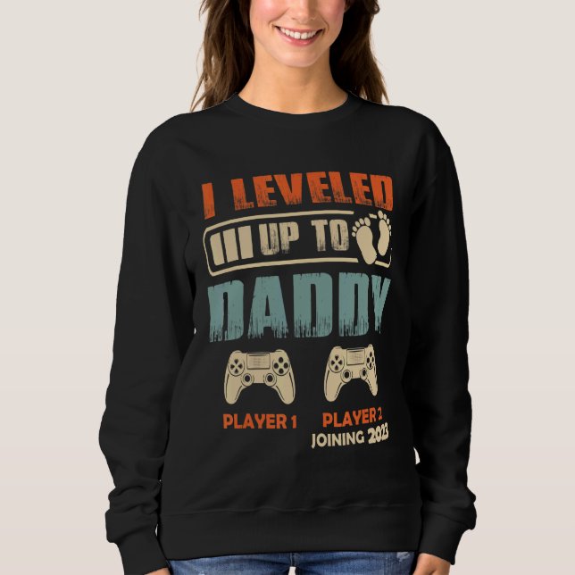 Sudadera Me Levanté A Papi 2023 Nuevo Revesa De Embarazo De (Anverso)