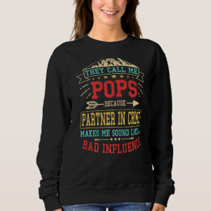 Sudadera Me llaman pareja de policía en el Día del Padre de