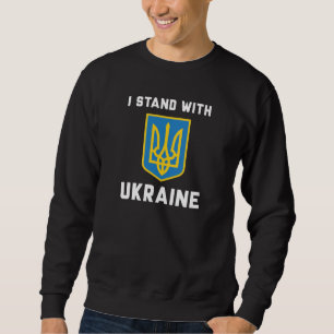 Sudadera Me mantengo con Ucrania