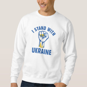 Sudadera Me mantengo con Ucrania