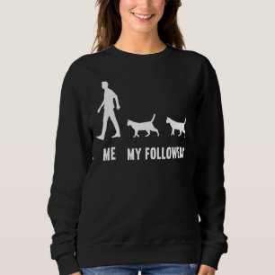 Sudadera Me mis seguidores gatos gatos gatos gatitos 1