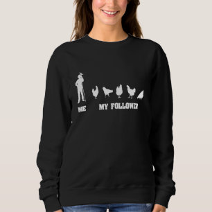 Sudadera Me my seguido pollo de pollo Cockerel Hen