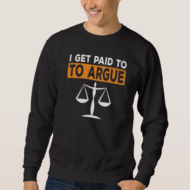 Sudadera Me Pagan Para Acusar A La Abogada De Justicia (Anverso)