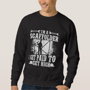 Sudadera Me pagan por drogarm - Andamios Andamiero
