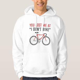 Sudadera Me Perdiste En No Ando En Bicicleta
