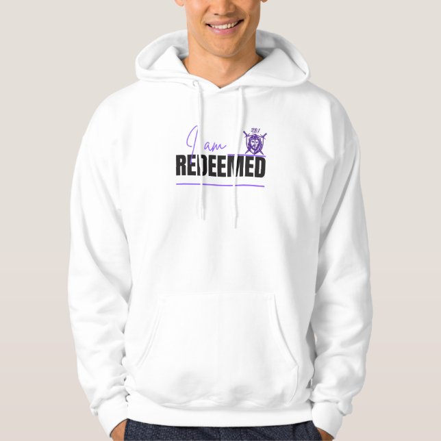 Sudadera Me perdonan las Hoodie Pullover de los Hombres Cri (Anverso)
