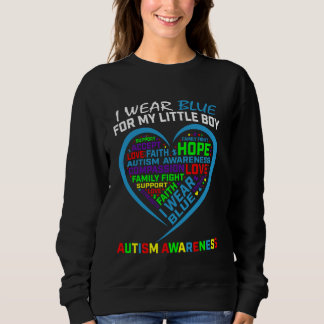 Sudadera Me pongo azul por la conciencia del autismo de mi