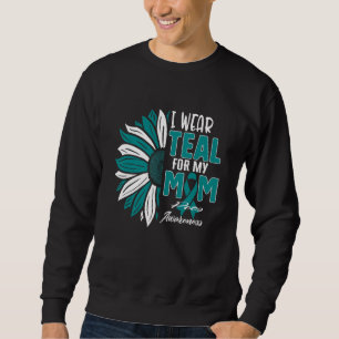 Sudadera Me Pongo Verde azulado Por La Cinta De Concientiza
