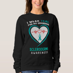 Sudadera Me Pongo Verde azulado Por La Conciencia De Mi Abu