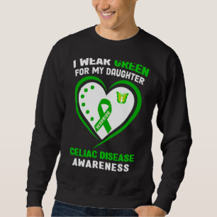 Sudadera Me Pongo Verde Para Awarar Mi Hija De Enfermedad C