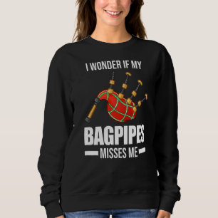 Sudadera Me Pregunto Si Mis Bagpipes Me Extrañan