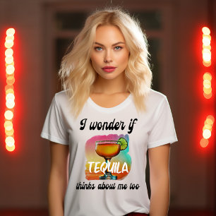 Sudadera Me pregunto si Tequila piensa en mí también Sweats