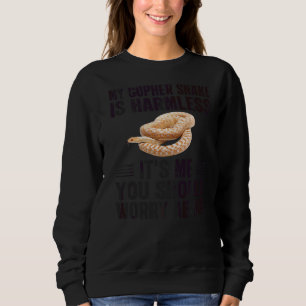 Sudadera Me Preocupas Por La Serpiente Gopher