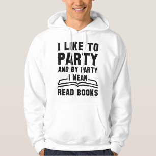 Sudadera Me refiero a leer libros